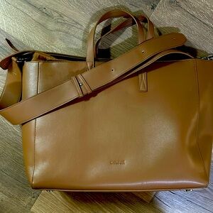 Calpak Haven Tote in Toffee